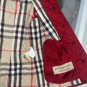 Burberry quilted jacket